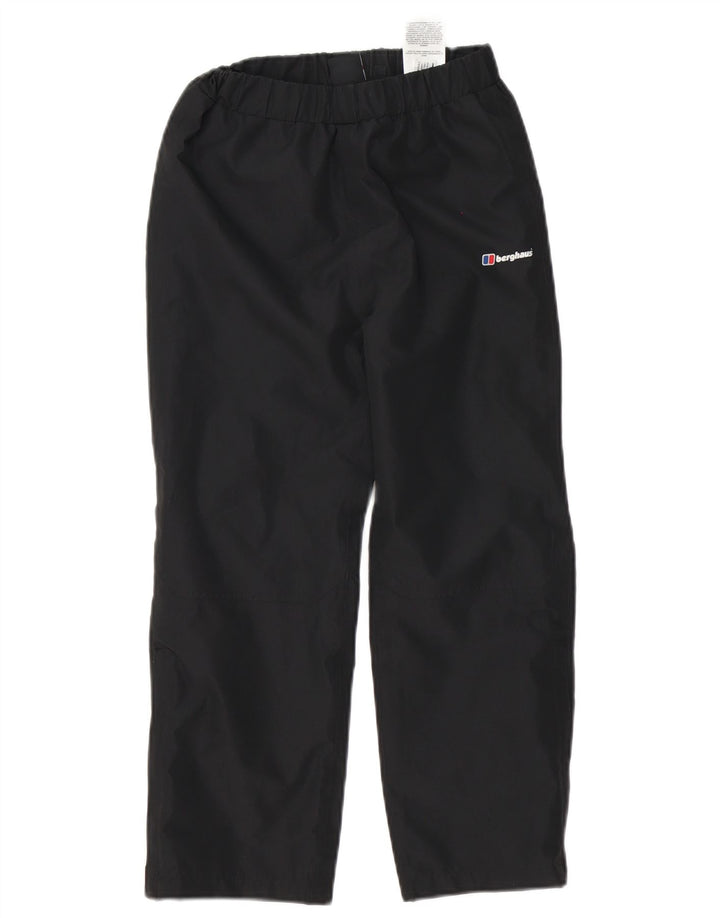 Pantaloni giacca a vento da bambino Berghaus 7-8 anni in poliestere nero