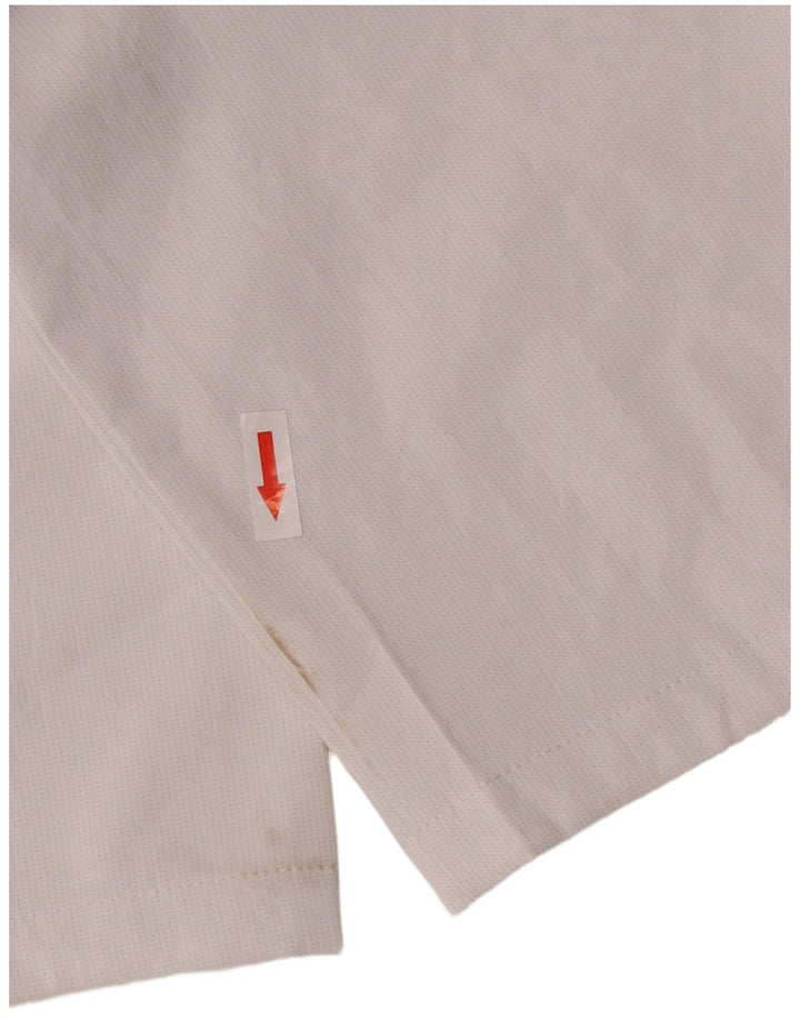 Pantaloni casual dritti da uomo Puma W32 L32 poliestere bianco