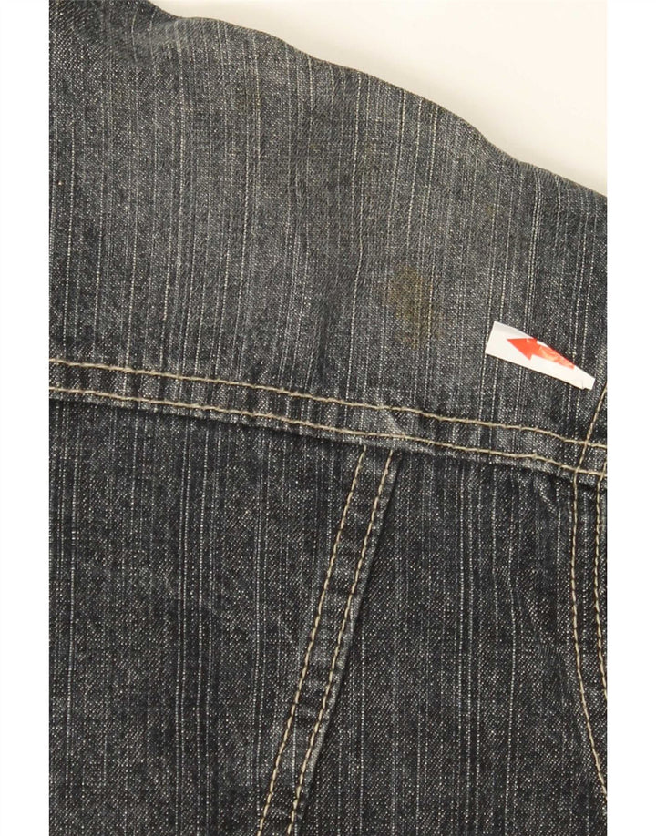Giacca di jeans vintage da uomo UK 40 grande cotone blu