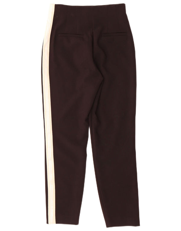 Pantaloni casual da donna MINT VELVET UK 6 XS W26 L26 Nero Colourblock