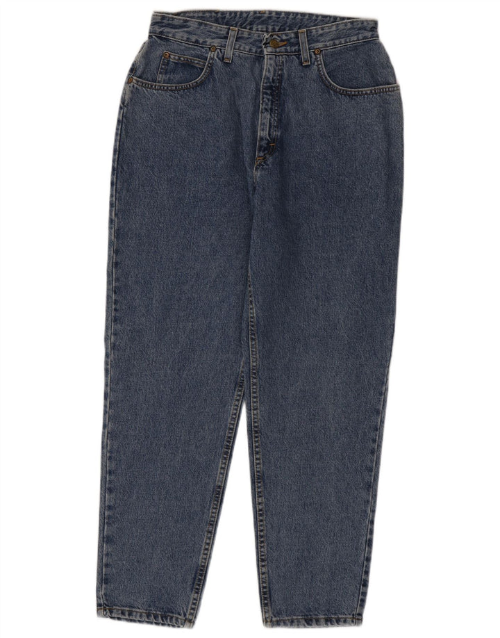 Jeans affusolati a vita alta da donna LEE W34 L29 cotone blu