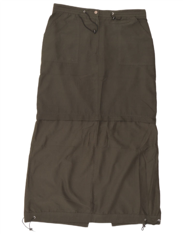 Gonna Cargo Midi da Donna Street One UK 16 Large W32  Kaki Poliestere