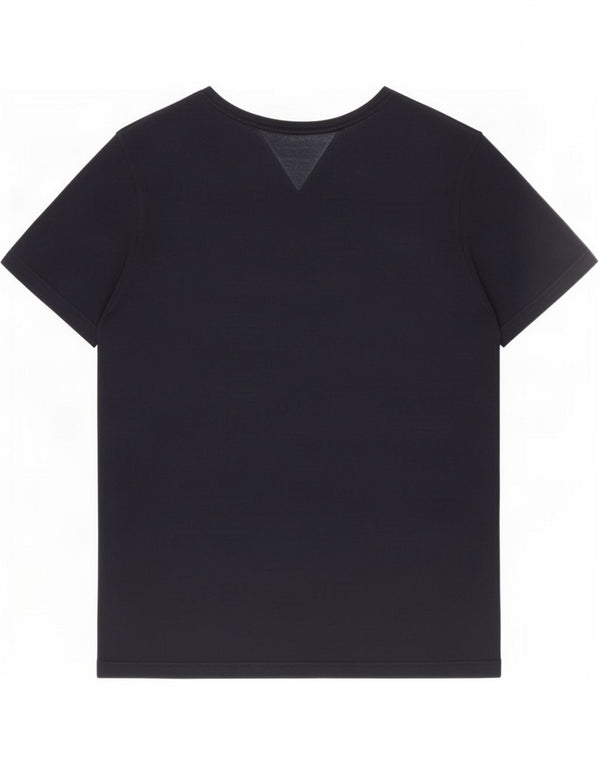 Tommy Hilfiger Mens T-Shirt Top XL Navy Blue Striped Cotton