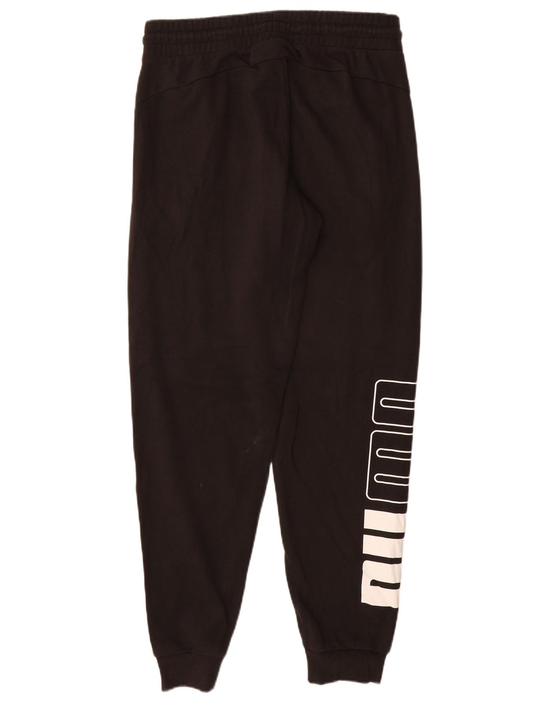 Pantaloni da tuta con grafica PUMA da uomo Joggers medio cotone nero