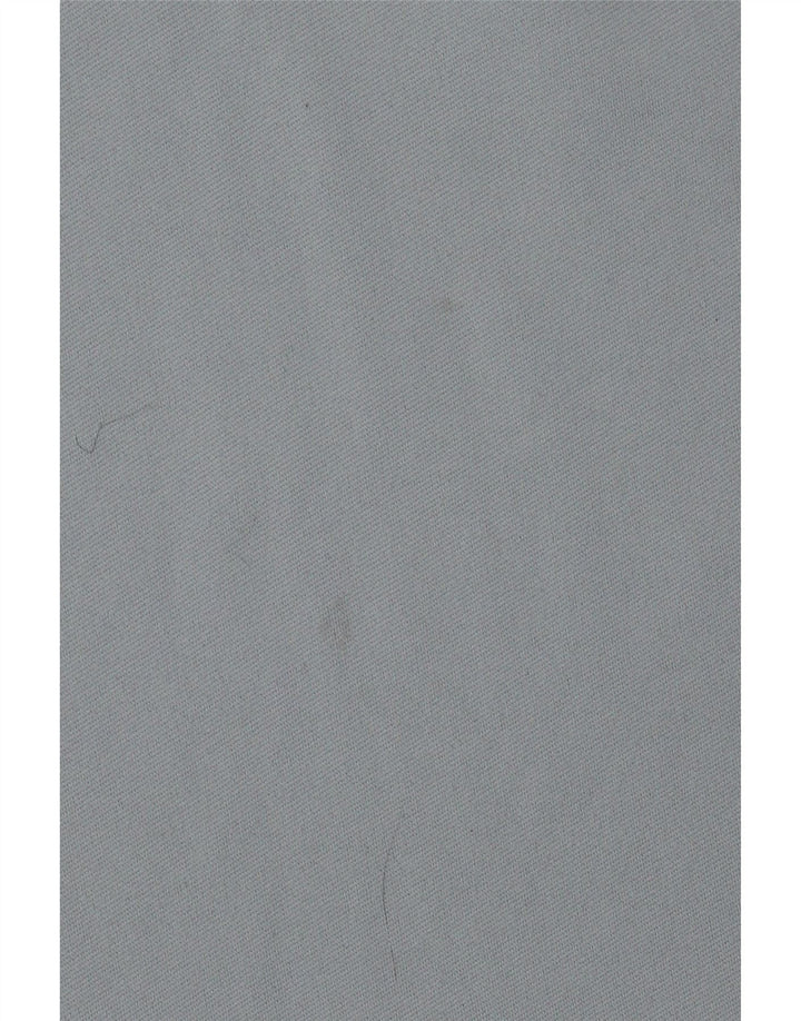 Maglia Nike da uomo Dri Fit con zip e collo a maniche lunghe, grande, in poliestere color block blu