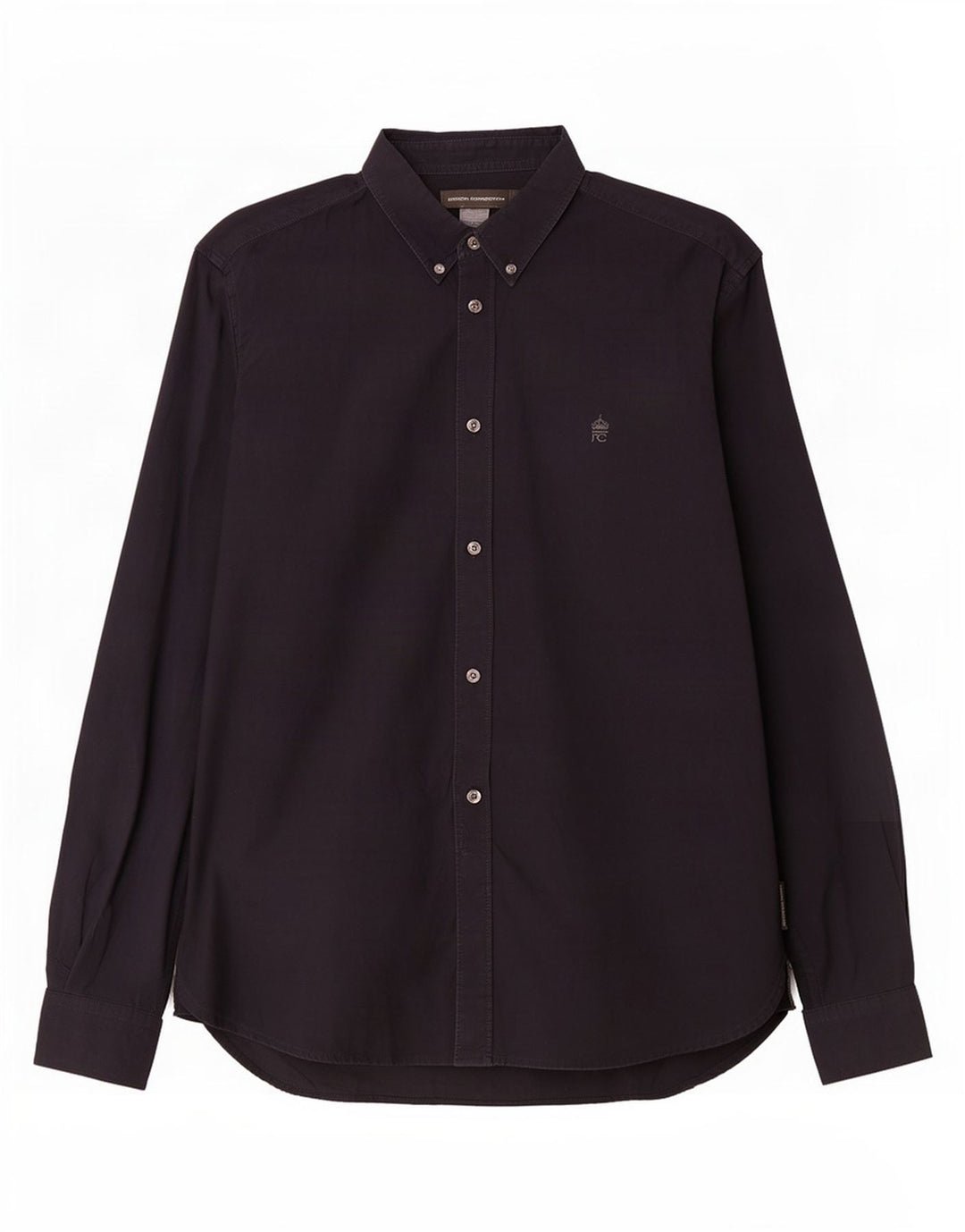 Camicia da uomo French Connection grande in cotone blu navy