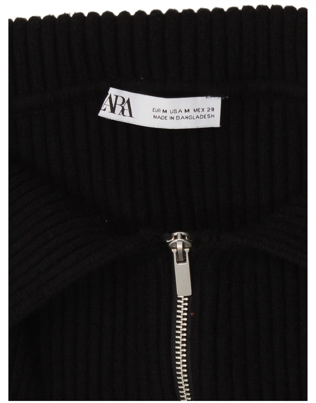 Maglione Bolero da donna Zara UK 12 medio nero