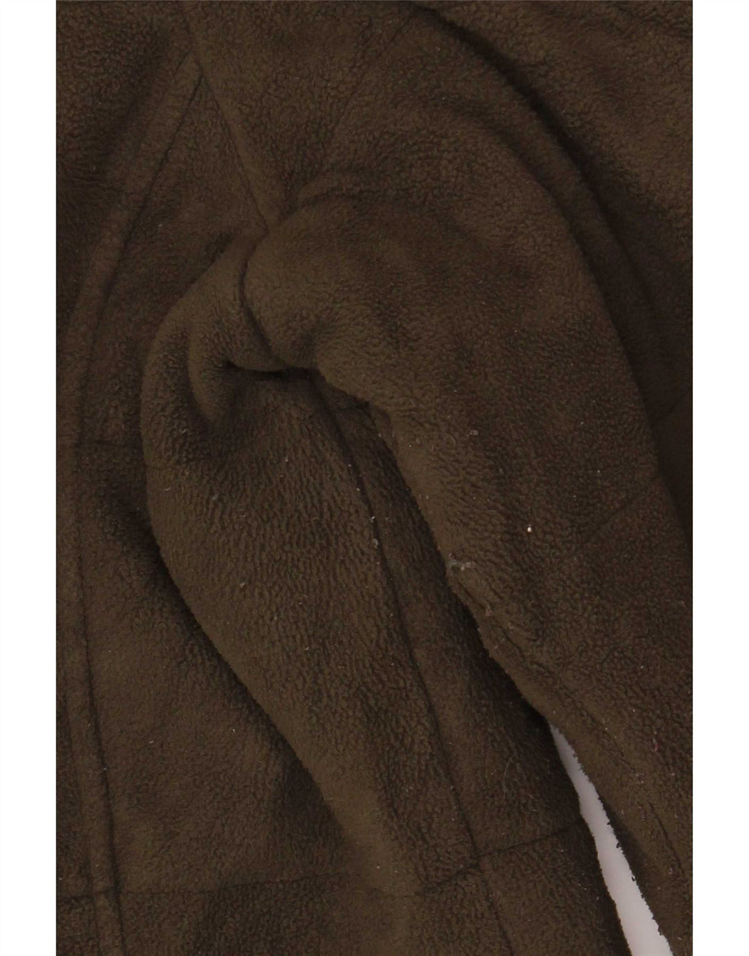 Giacca in pile da donna Marks & Spencer UK 12 Poliestere verde medio