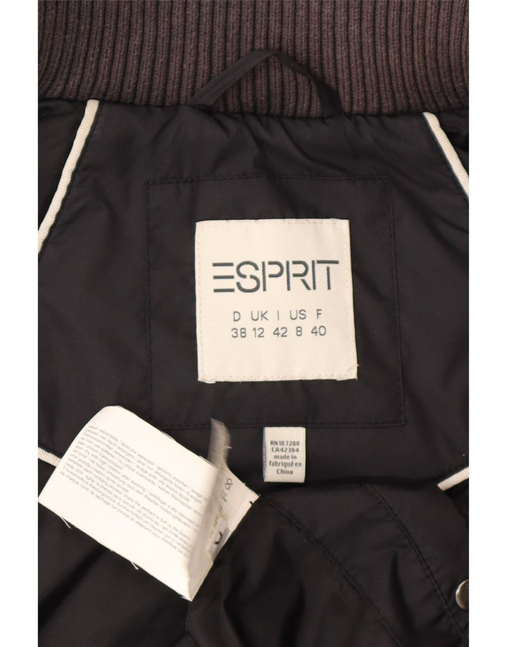 Gilet imbottito da donna Esprit UK 12 medio nero poliestere