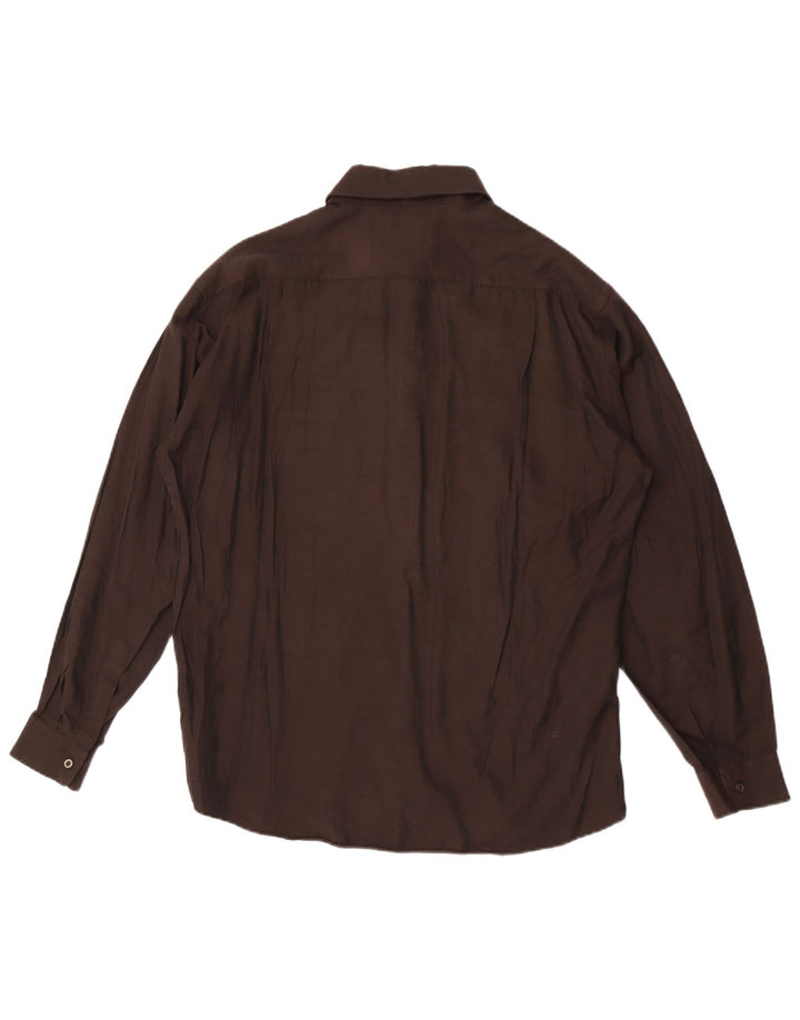 Camicia da uomo Mondo Uomo Large Marrone