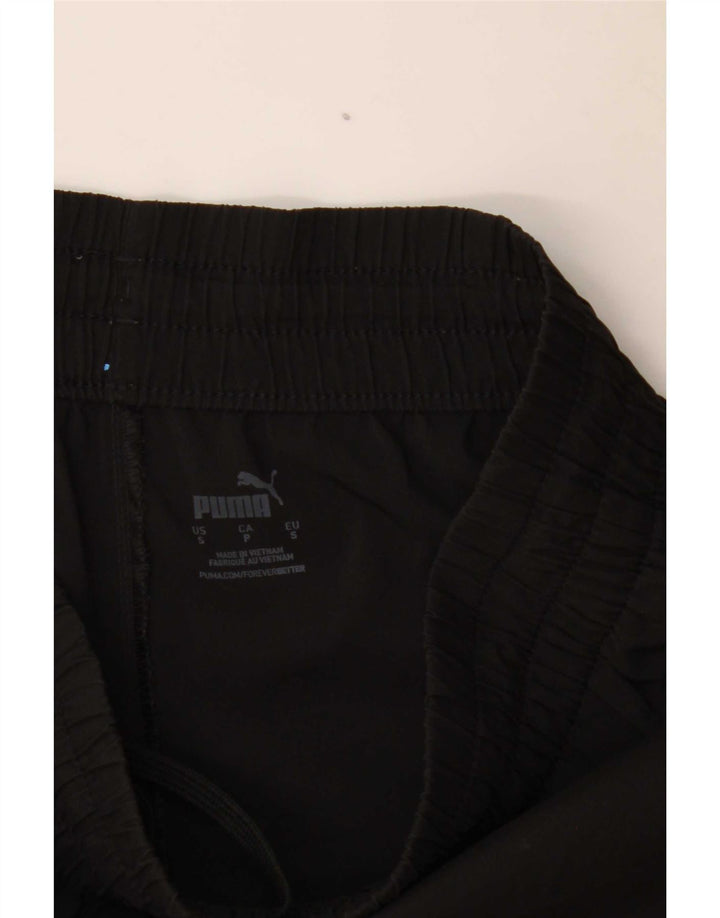 Pantaloncini sportivi da uomo Puma Small neri in poliestere