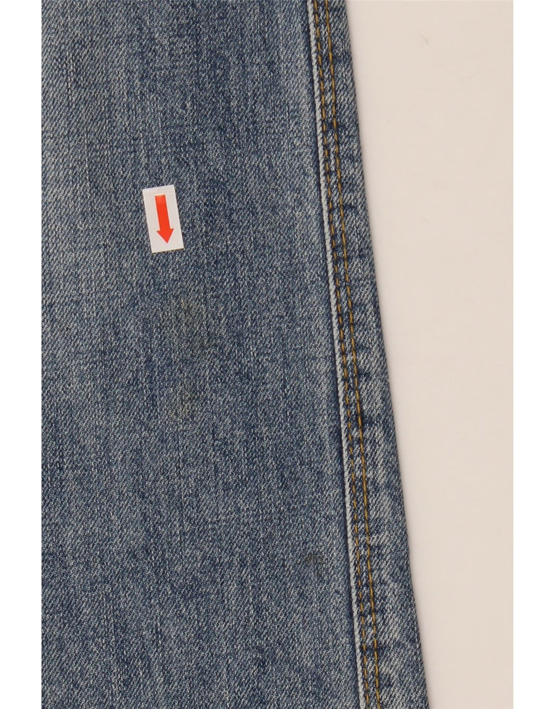 Jeans dritti da donna Guess W31 L34 cotone blu