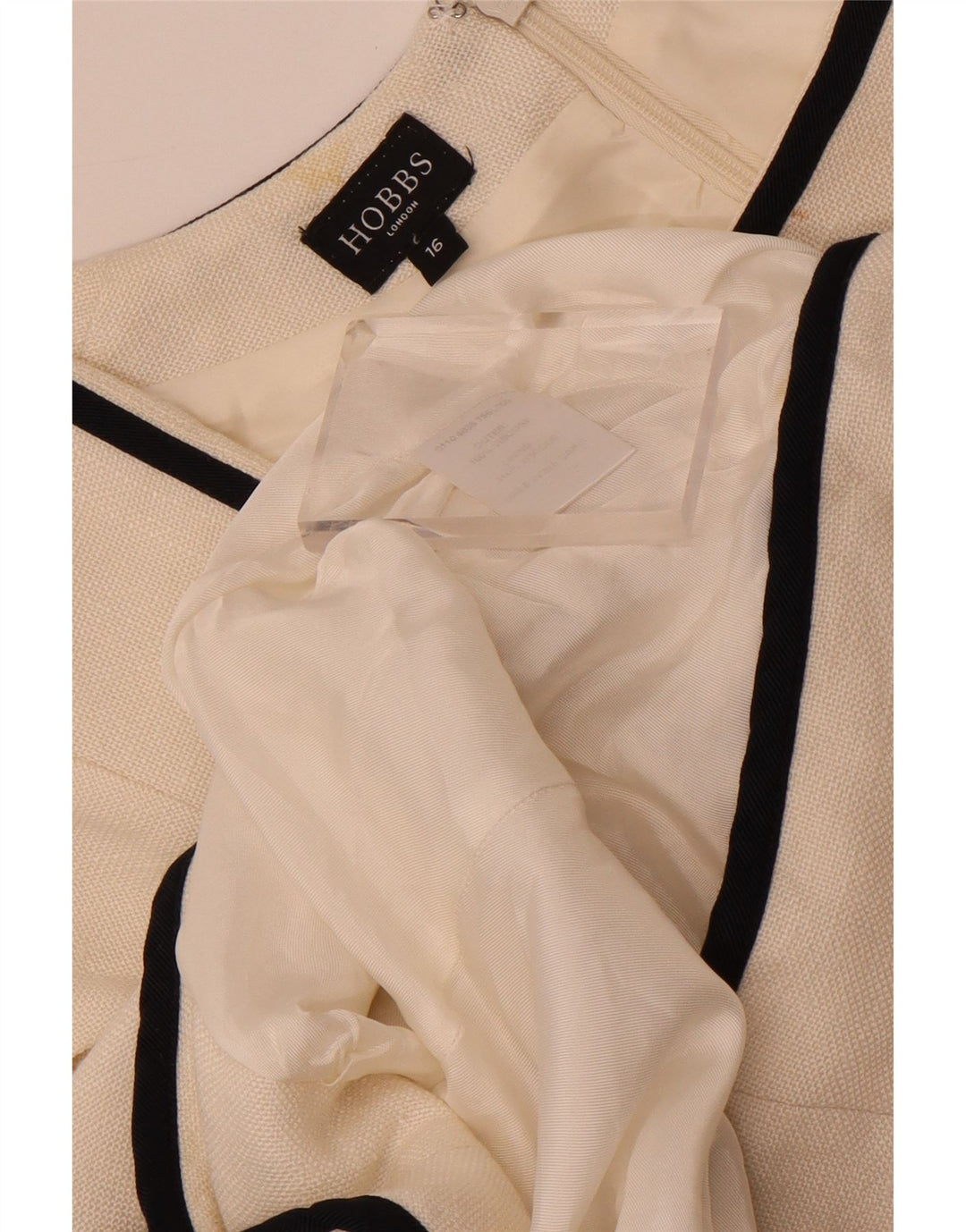 Set da 2 pezzi con maniche a 3/4 da donna Hobbs UK 16 Large in viscosa bianca