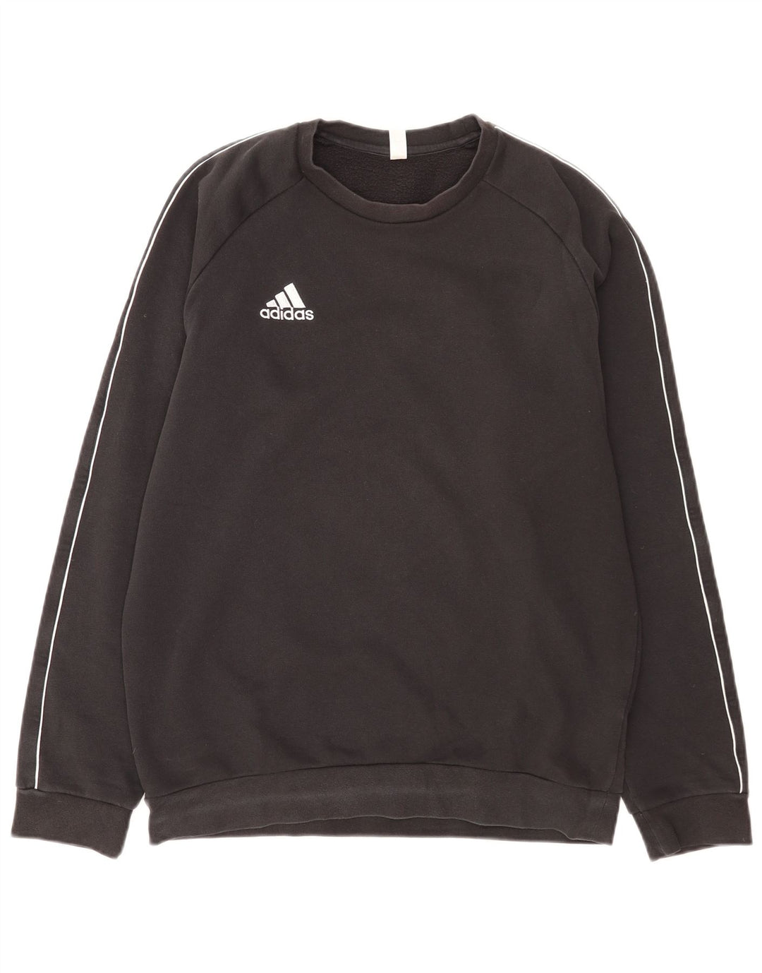 Felpa Adidas Uomo Maglione Medio Nero Cotone