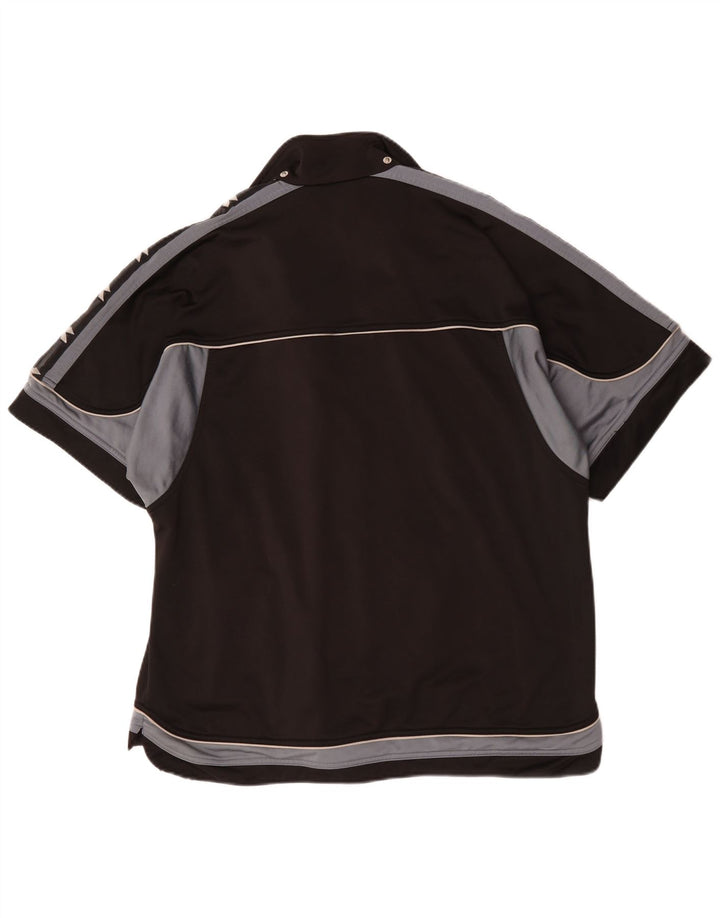 Giacca da tuta da uomo a maniche corte Diadora UK 38 Medium Nera