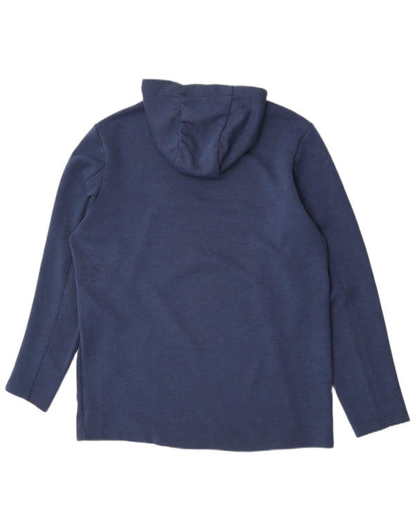 Maglione con cappuccio da uomo Jako XL blu navy in poliestere