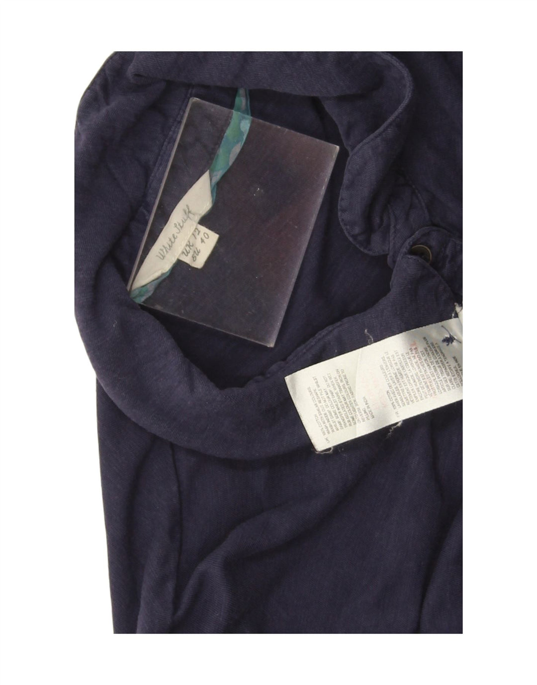 Camicia da donna White Stuff UK 12 Cotone blu navy medio