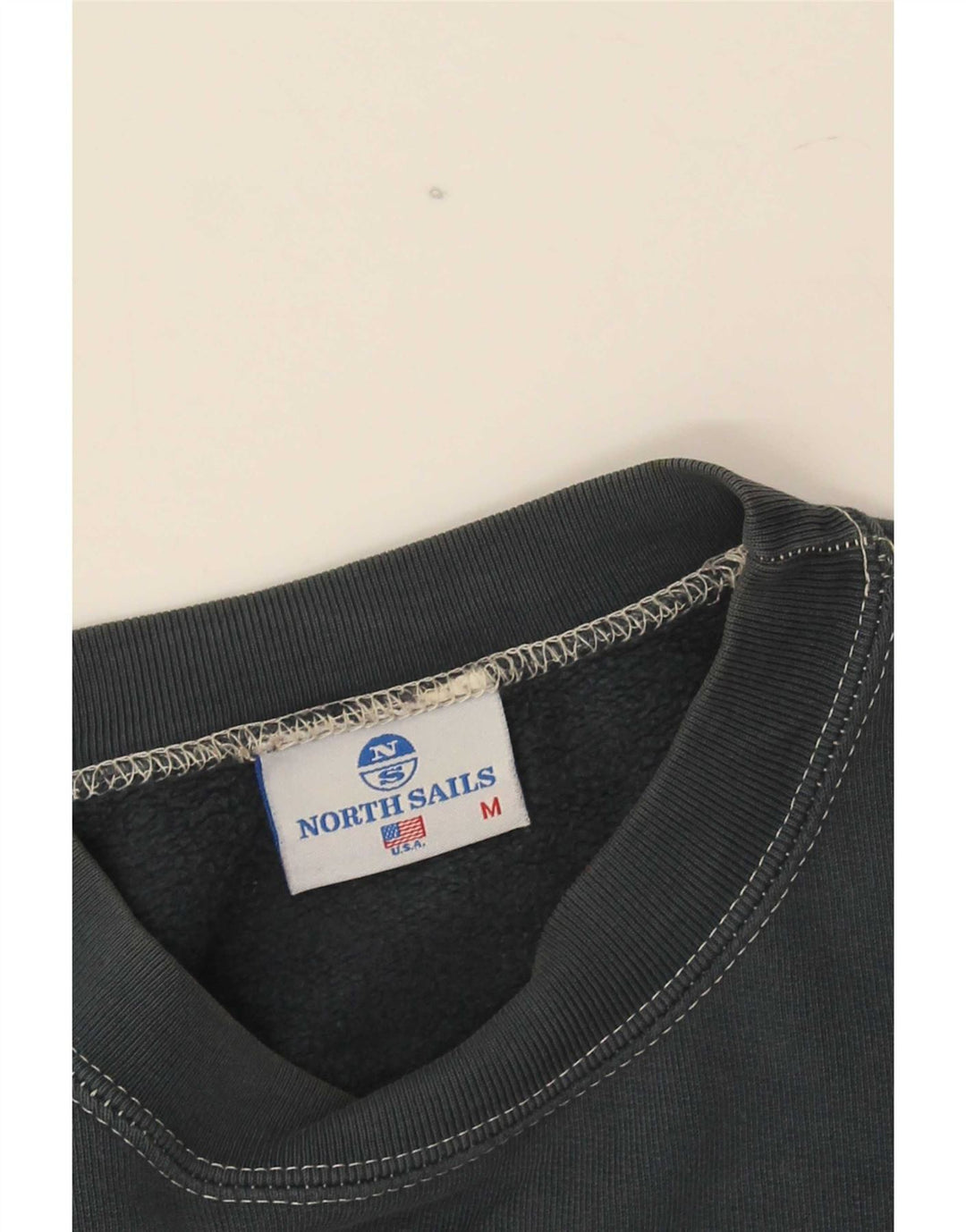 Felpa con grafica da uomo North Sails Blu medio