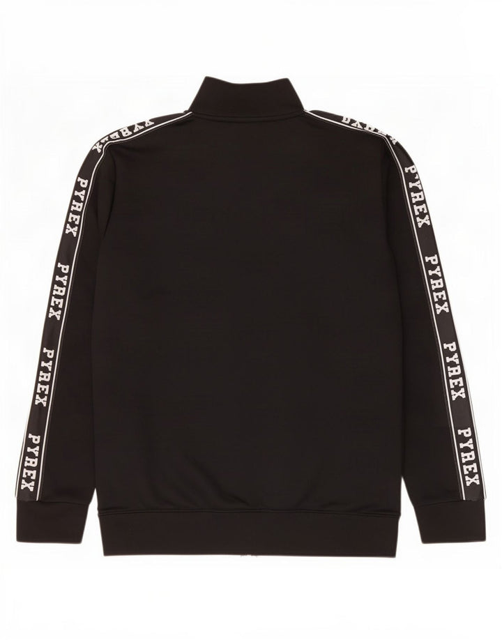Giacca da tuta grafica da ragazzo Pyrex 13-14 anni 2XL poliestere nero