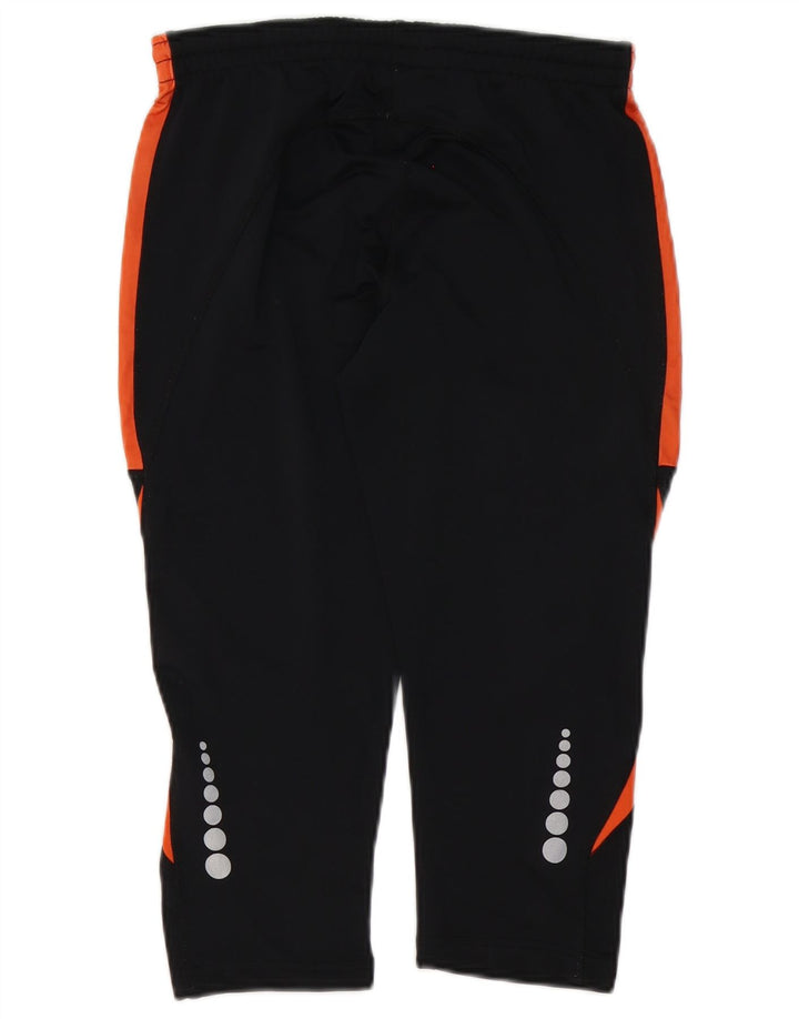 Pantaloncini sportivi da donna Asics Bermuda UK 14 Large Nero Colourblock Poliestere