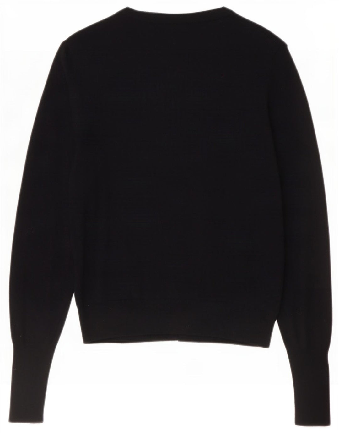 Maglione cardigan da donna Marks & Spencer UK 10 piccolo viscosa nera