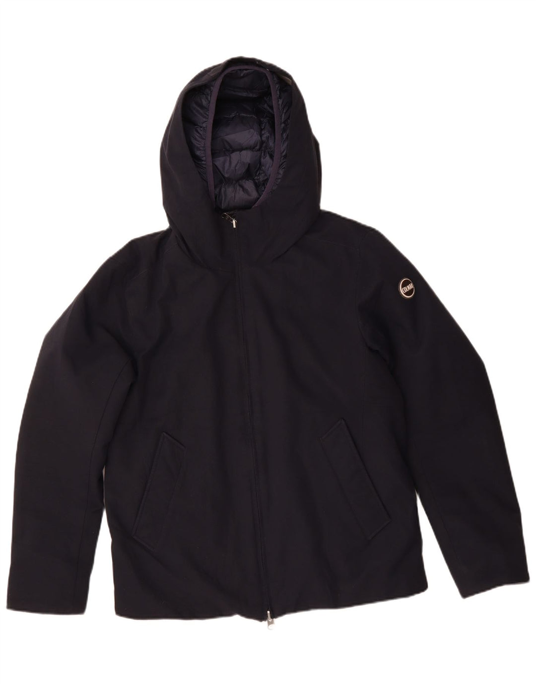 Giacca a vento con cappuccio da uomo Colmar IT 50 Large blu navy in poliestere