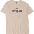 T-shirt grafica da uomo Levi's Top grande in cotone bianco