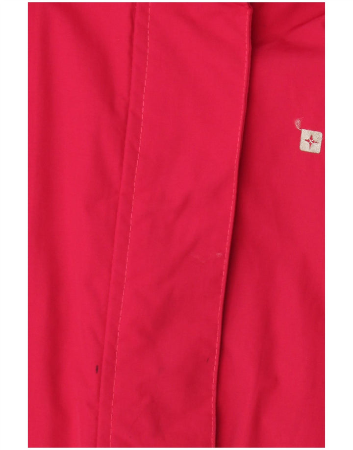 MOUNTAIN WAREHOUSE Giacca a vento da donna UK 14 Large Rosso Colorblock
