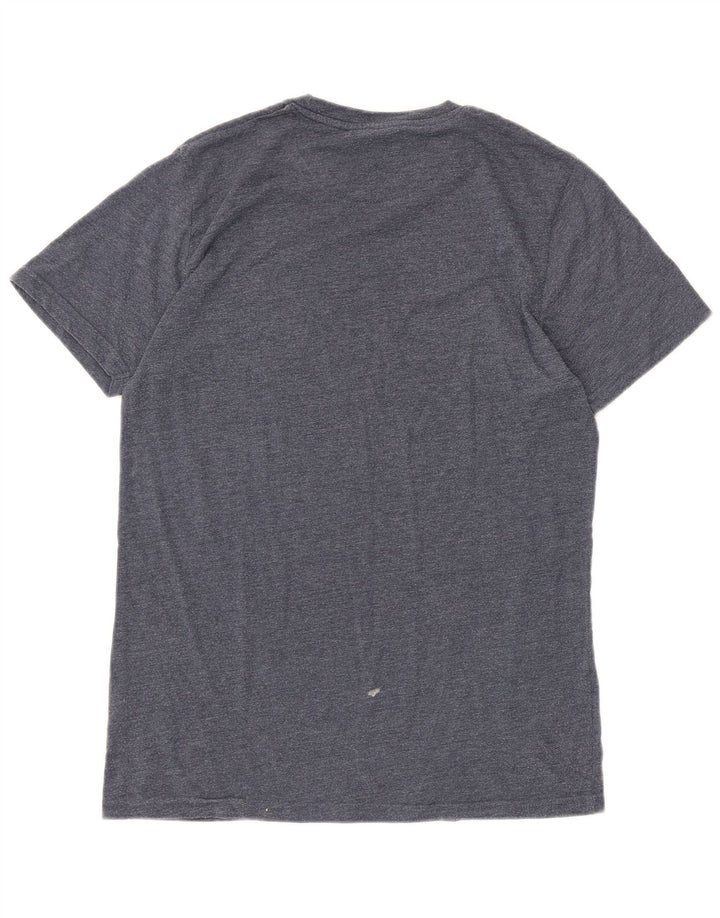T-shirt da uomo Pierre Cardin Top piccola in cotone blu navy