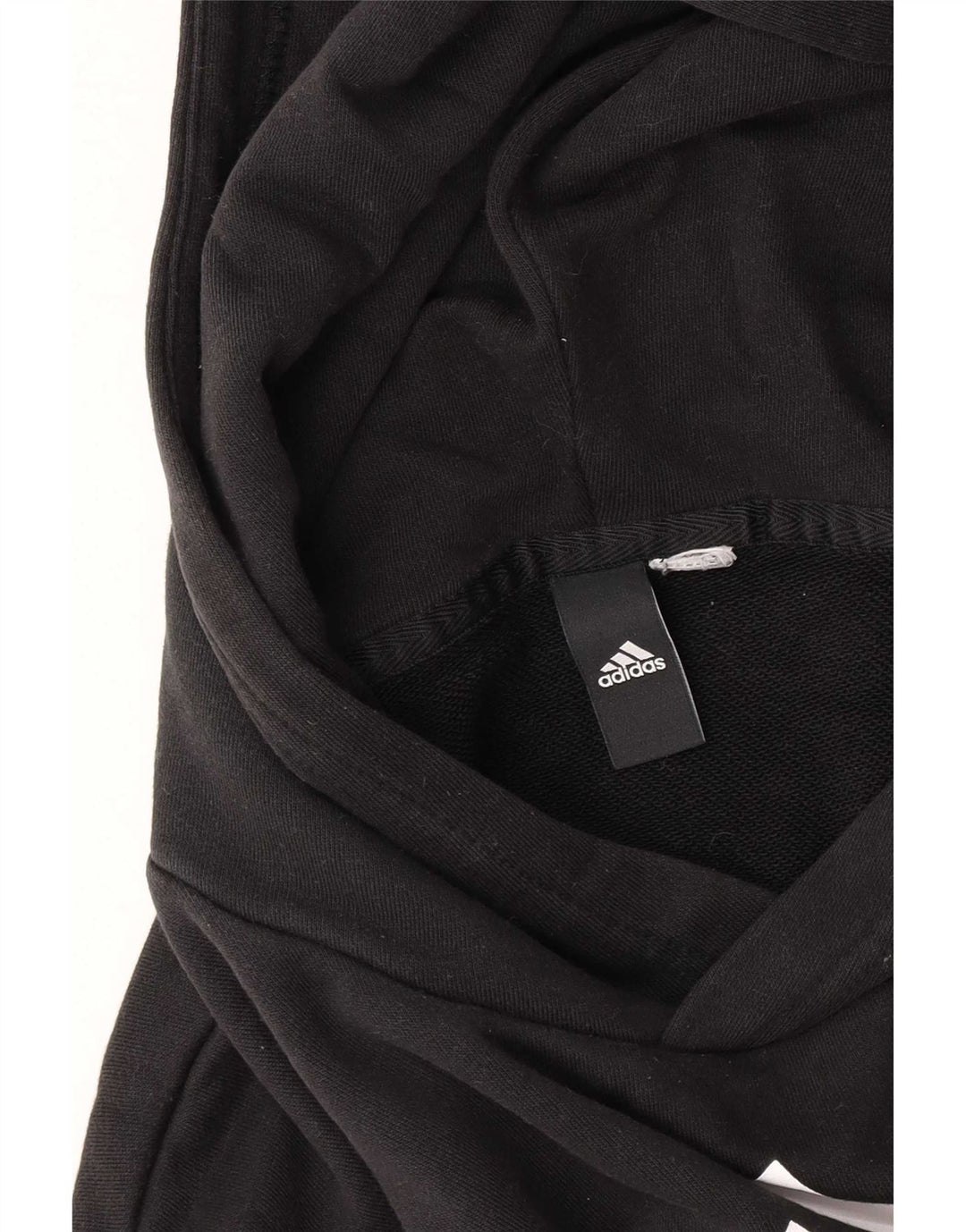 Felpa con cappuccio grafica da uomo Adidas Small nera