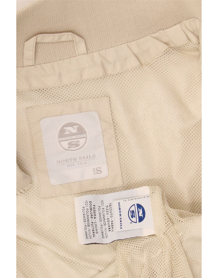 Giubbotto bomber da donna NORTH SAILS UK 10 Small Beige Poliammide