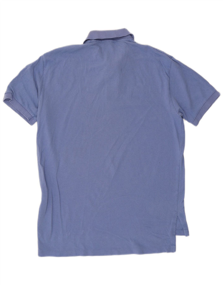 Polo Ralph Lauren da uomo in cotone blu medio