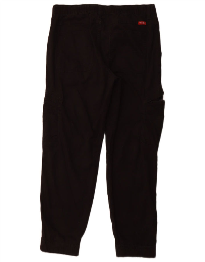 Pantaloni cargo da jogging per ragazzi WRANGLER 15-16 anni W32 L27 cotone nero