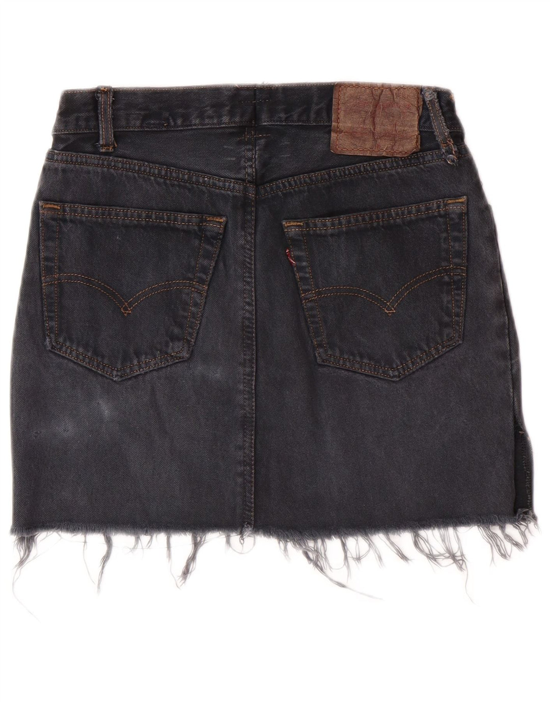 Gonna di jeans da donna LEVI'S W28 Grigio medio