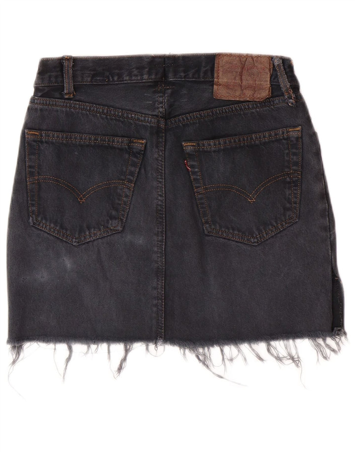 Gonna di jeans da donna LEVI'S W28 Grigio medio