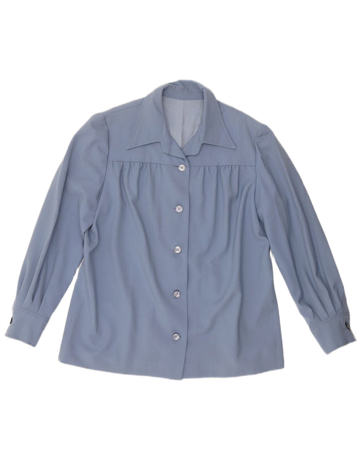 Camicia da donna VINTAGE UK 18 XL Blu
