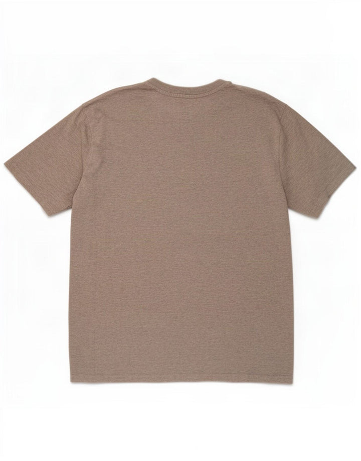 T-shirt da uomo Fila Top in cotone mélange grigio medio