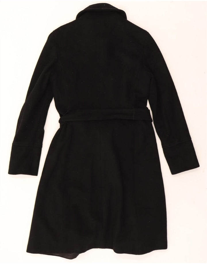 MAX & CO. Womens Overcoat UK 10 Small Black Wool Vintage Max & Co. and Second-Hand Max & Co. from Messina Hembry 