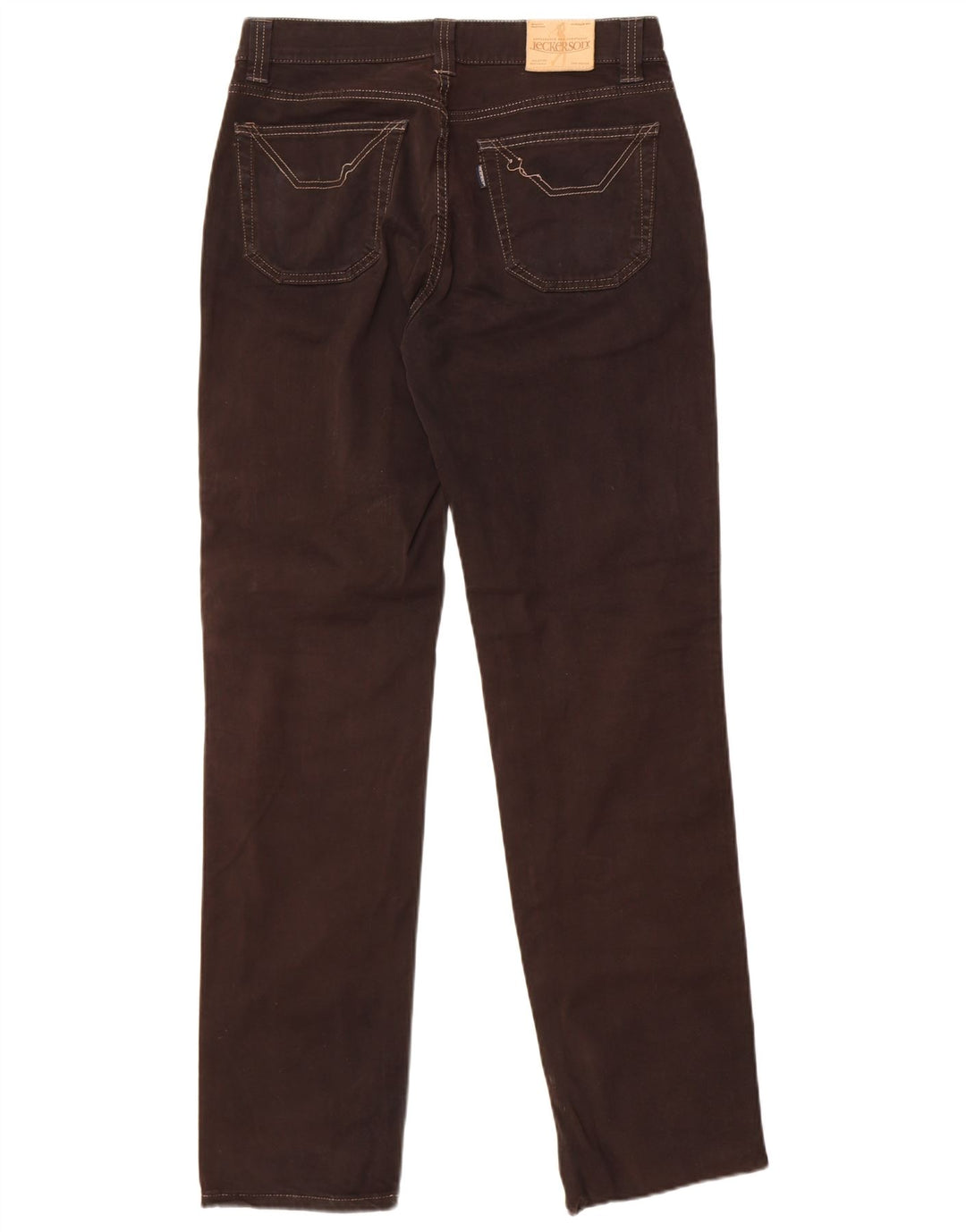Jeans dritti da uomo Jeckerson W31 L33 cotone nero