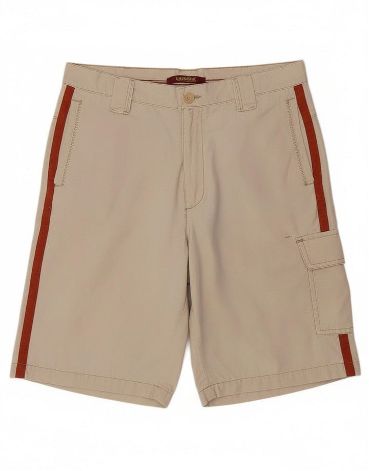 CARRERA Mens Cargo Shorts IT 52 XL W36  Beige Cotton