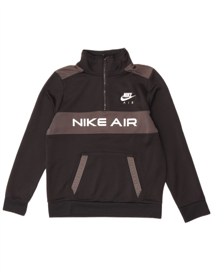 Felpa con grafica standard Nike da ragazzo 13-14 anni XL Nera