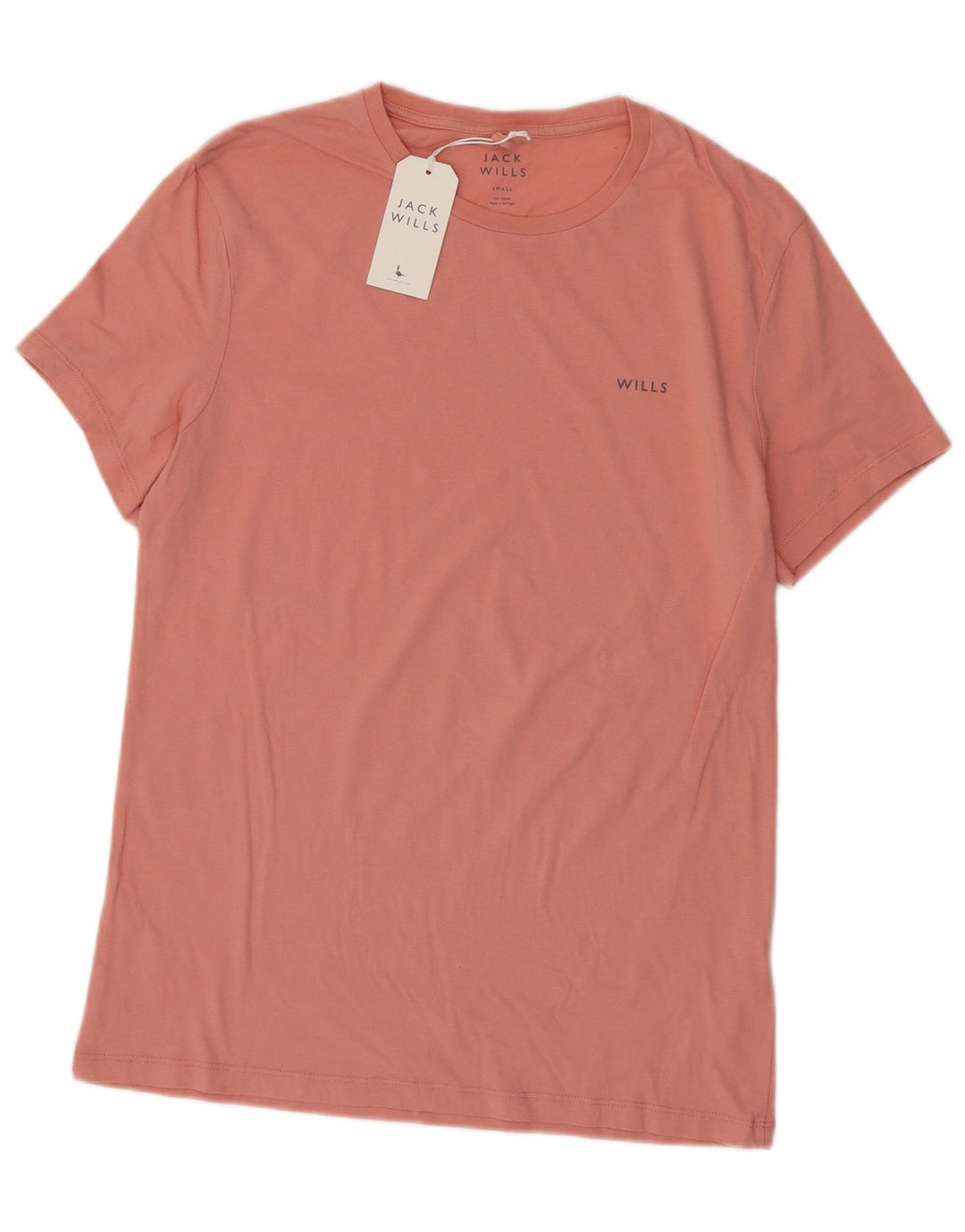 T-shirt da uomo Jack Wills Top piccola in cotone rosa