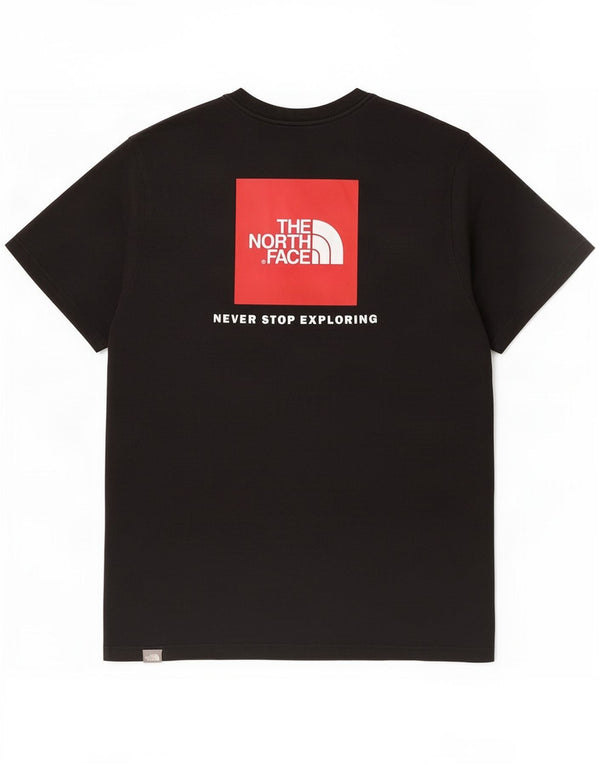 T-shirt grafica da uomo The North Face Top in cotone nero medio