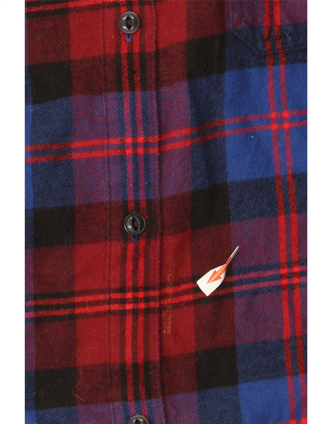 Camicia in flanella da donna Levi's UK 18 XL Cotone a quadri rossi