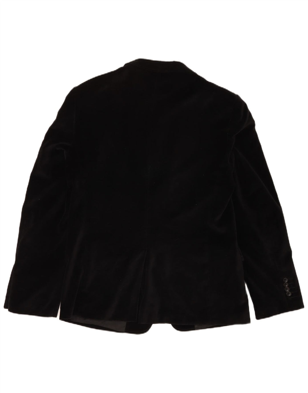 Calliope Giacca Blazer in Velluto da Uomo a 2 Bottoni IT 52 XL Cotone Nero