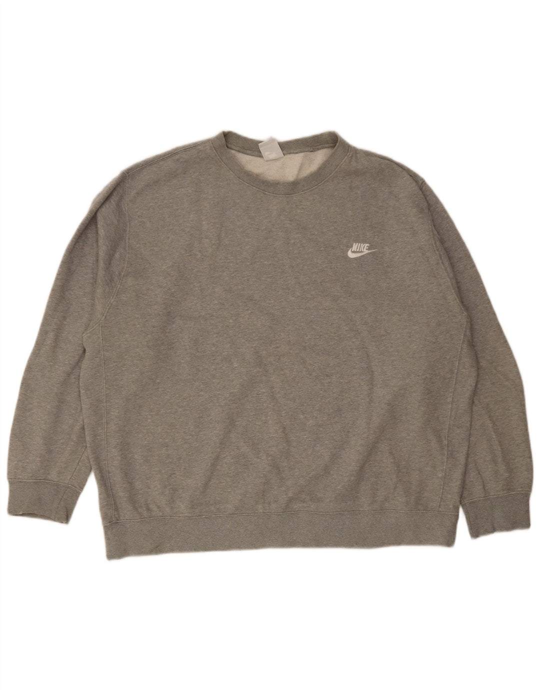 Felpa Nike Uomo Maglione 2XL Cotone chiazzato grigio
