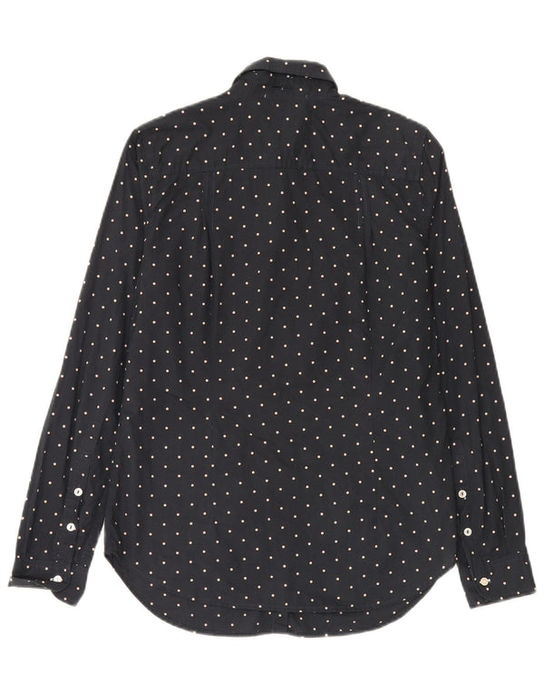 Camicia da donna Gas UK 12 Cotone maculato blu navy medio