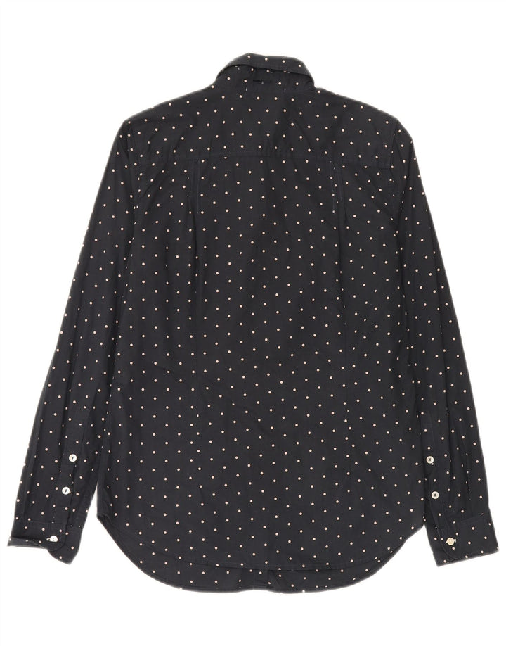 Camicia da donna Gas UK 12 Cotone maculato blu navy medio