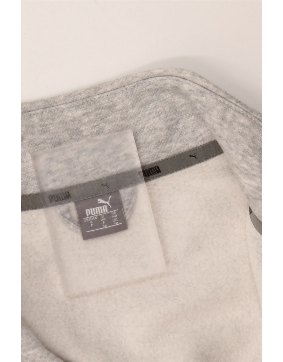 Giacca da ginnastica da donna PUMA UK 10 piccola grigia