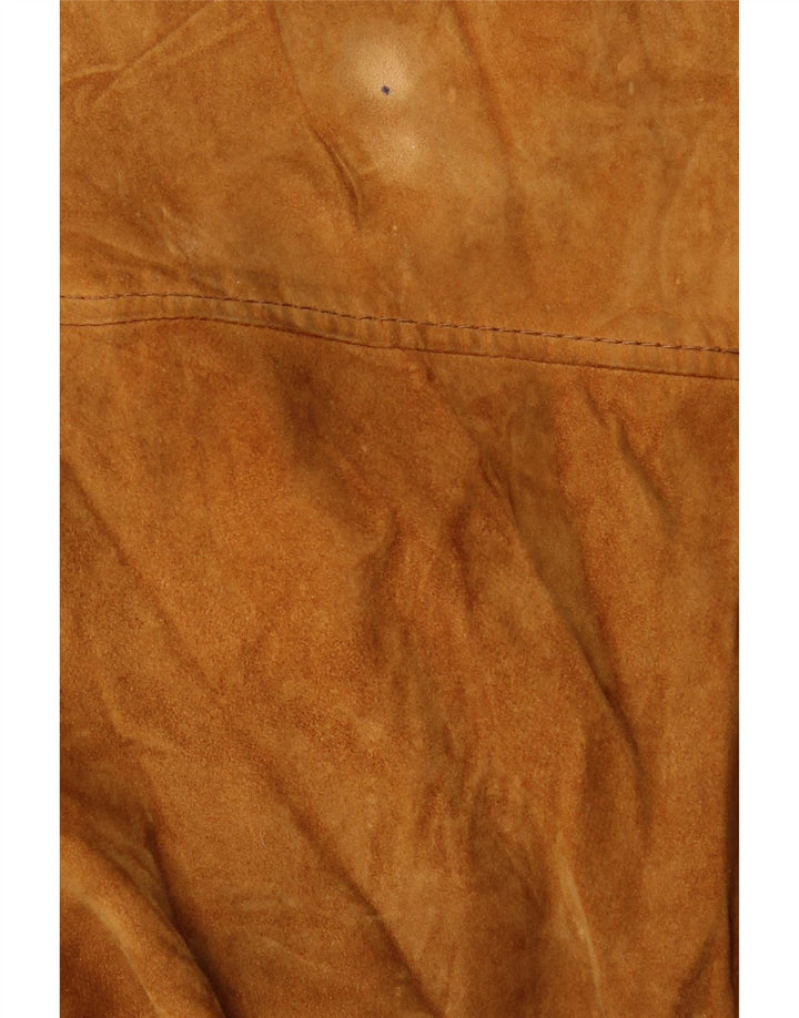 Giubbotto bomber in pelle scamosciata da uomo VINTAGE UK 38 Beige medio